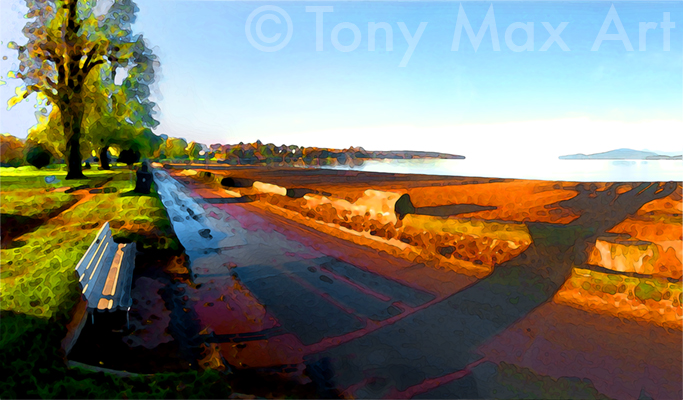 Kitsilano art prints - Sunshine After Rain by artist Tony Max